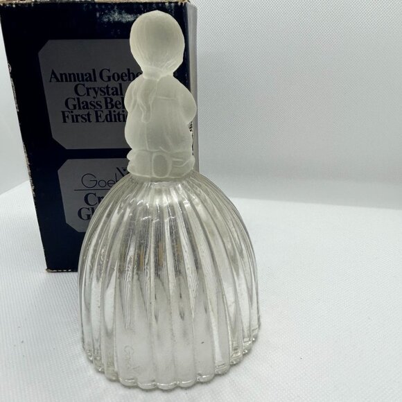 VINTAGE Goebel Annual crystal glass bell - 1st edition - 1978 - Picture 3 of 3